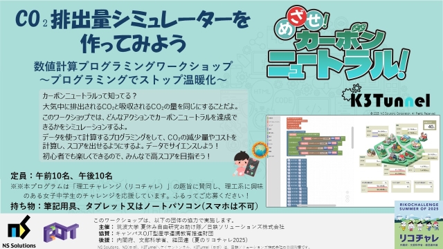 CO2排出量シミュレーターを作ってみよう