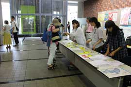 筑波大学　夏休み自由研究お助け隊2019　当日の風景